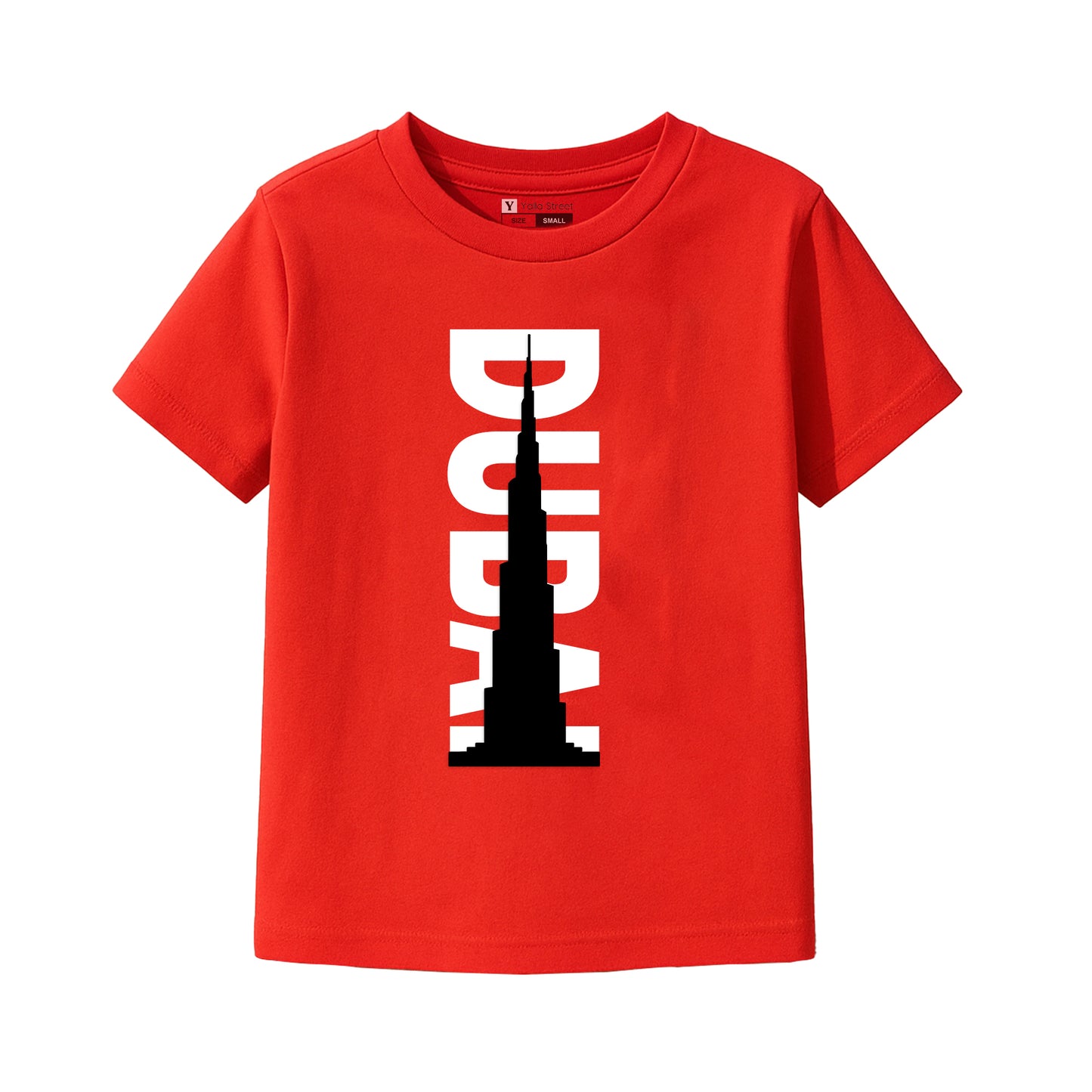 Burj Khalifa Kids T-Shirt – Bold Dubai Print | Iconic UAE Landmark Tee