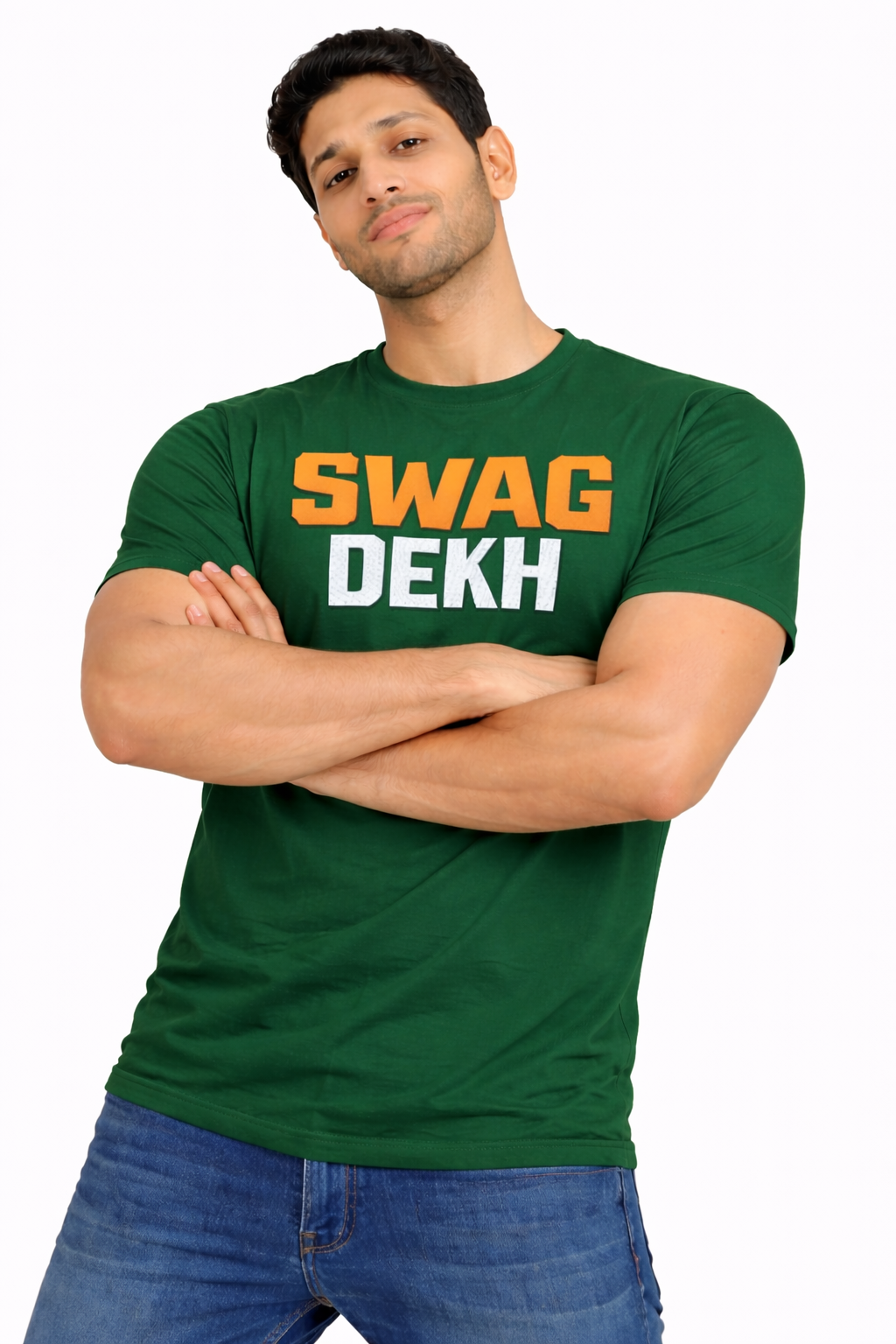 Swag Dekh Blue Graphic Unisex T-Shirt