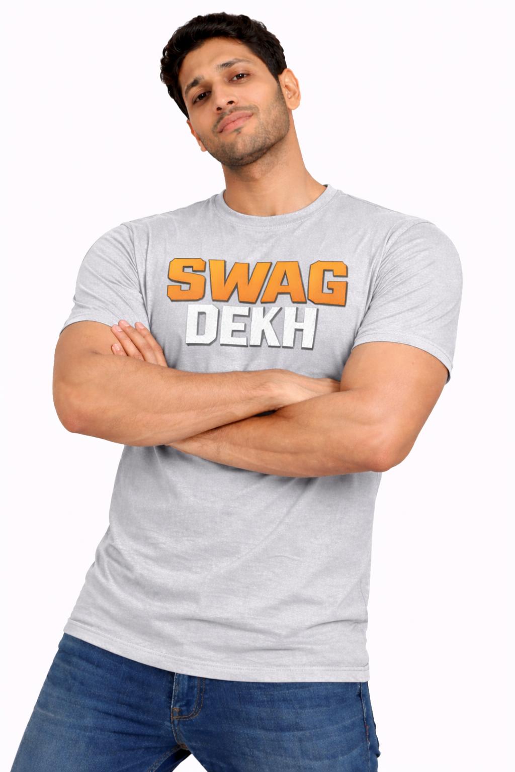 Swag Dekh Blue Graphic Unisex T-Shirt