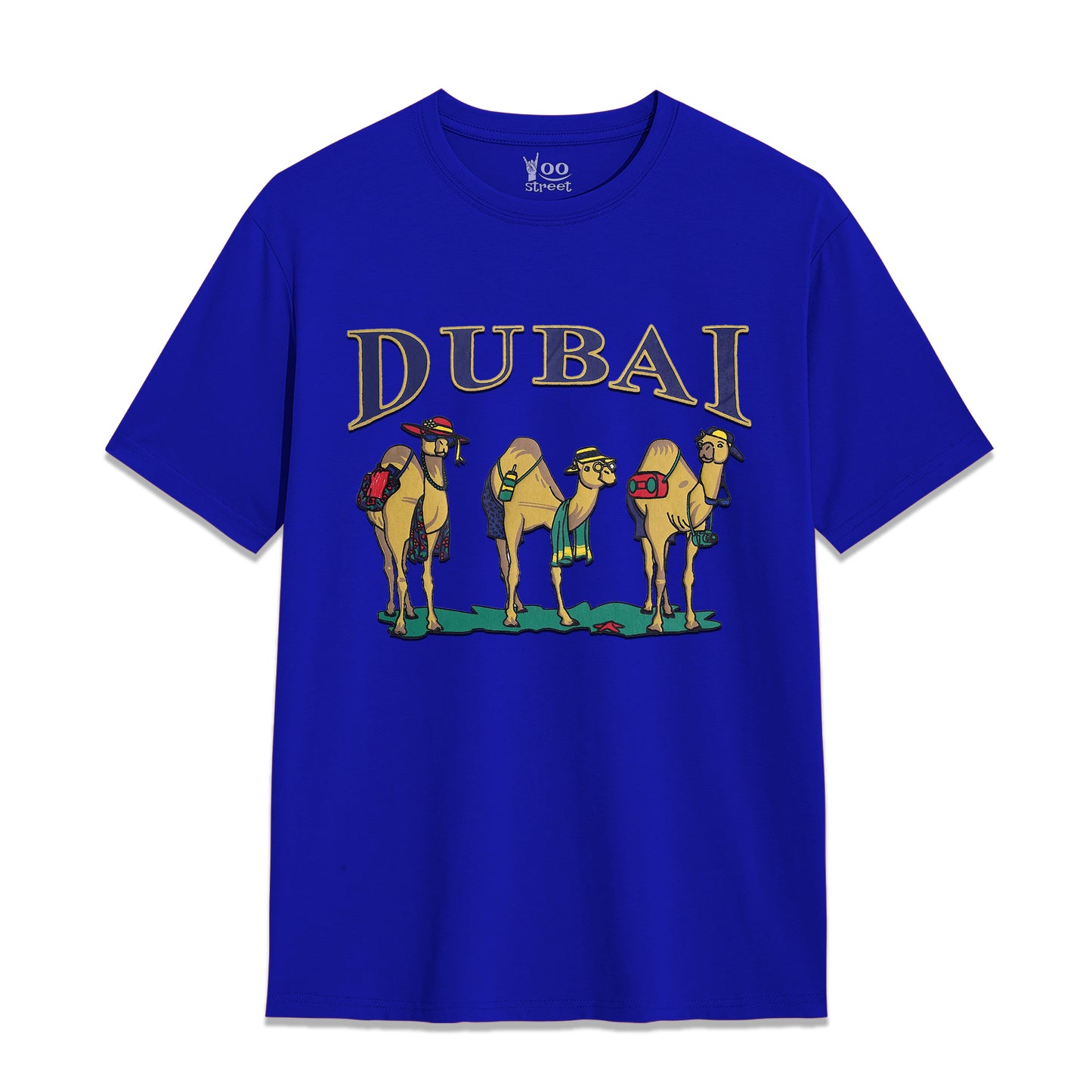 Dubai Camel Graphic T-Shirt – Fun UAE Souvenir Tee