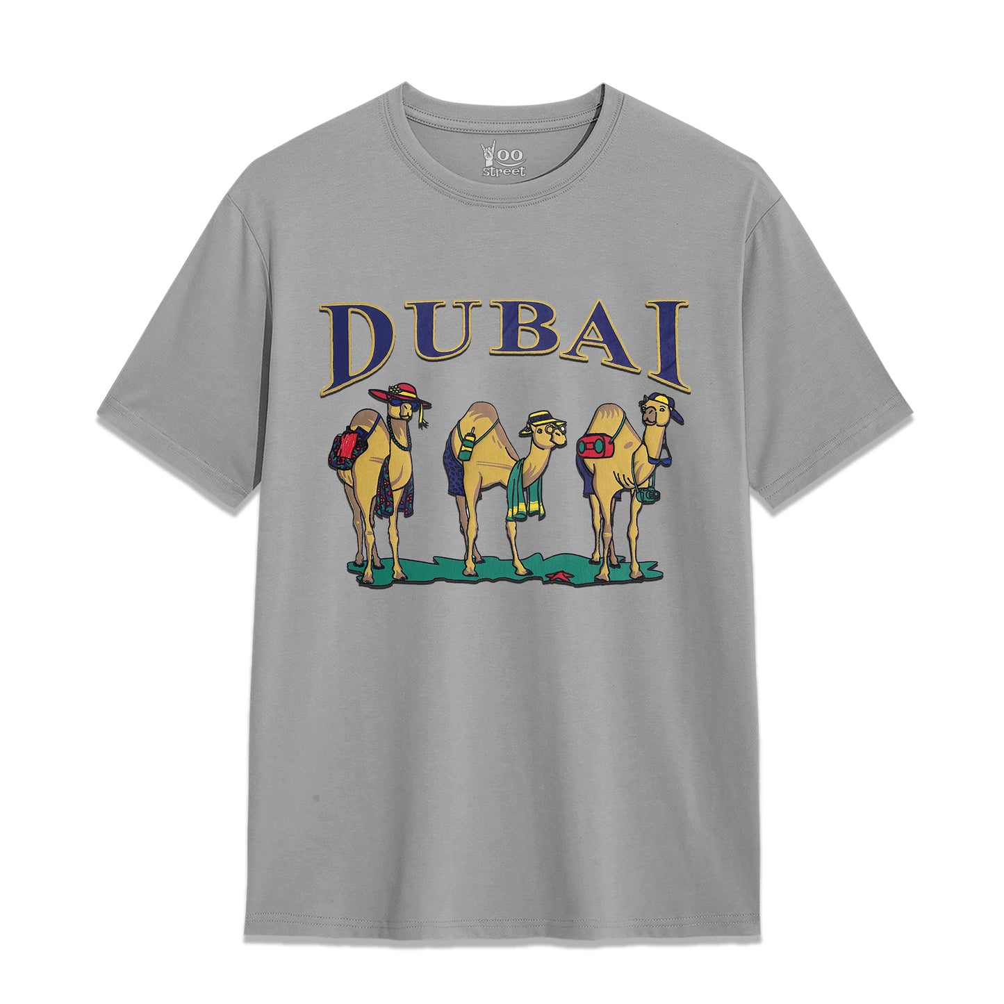 Dubai Camel Graphic T-Shirt – Fun UAE Souvenir Tee