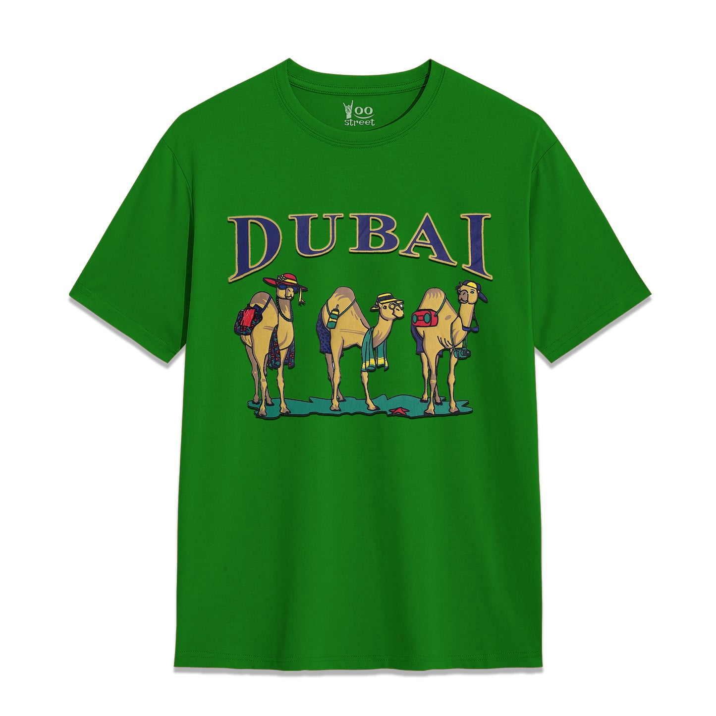 Dubai Camel Graphic T-Shirt – Fun UAE Souvenir Tee