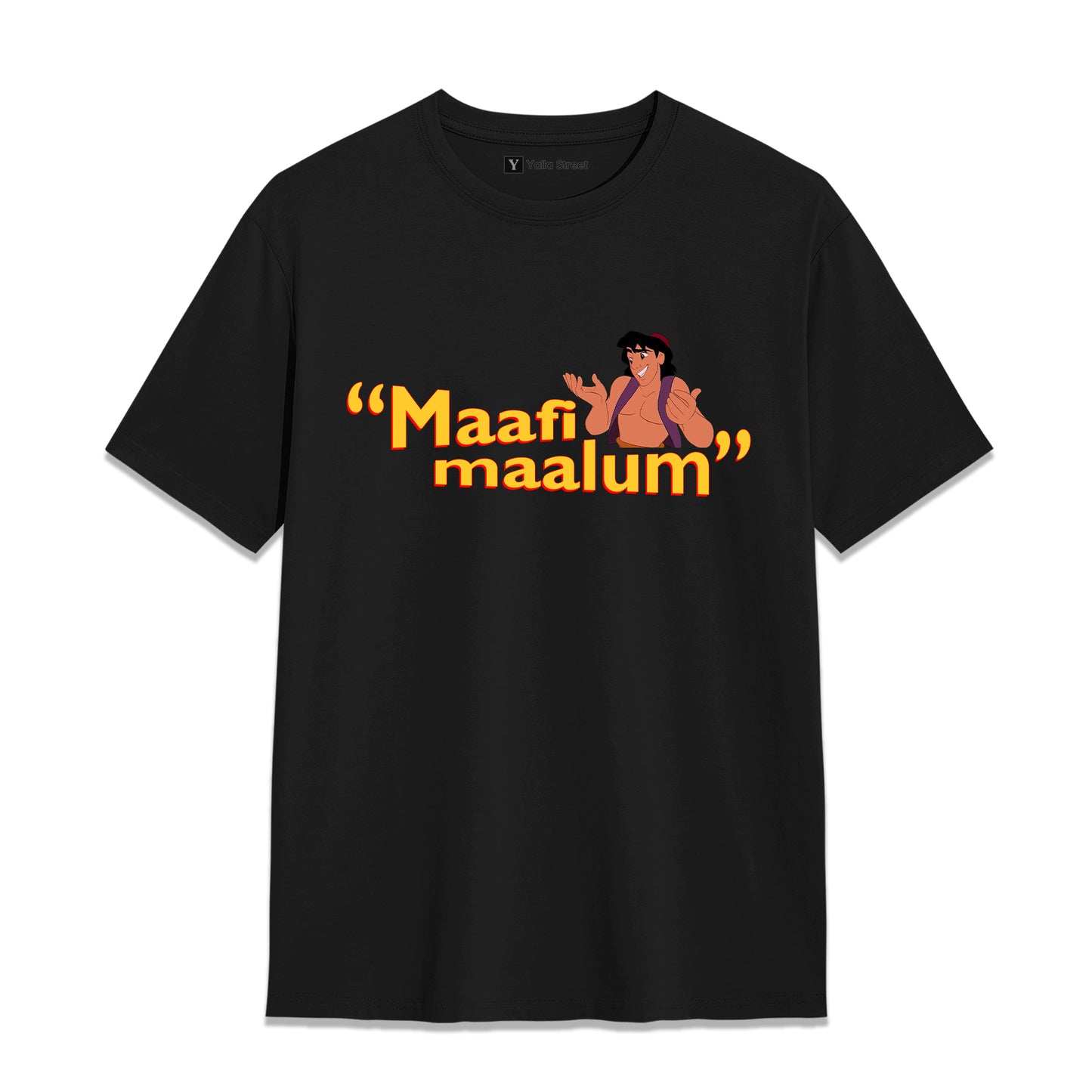 Maafi Maalum Funny Arabic Slang Unisex T-Shirt – Dubai Humor Graphic Tee | Yalla Street