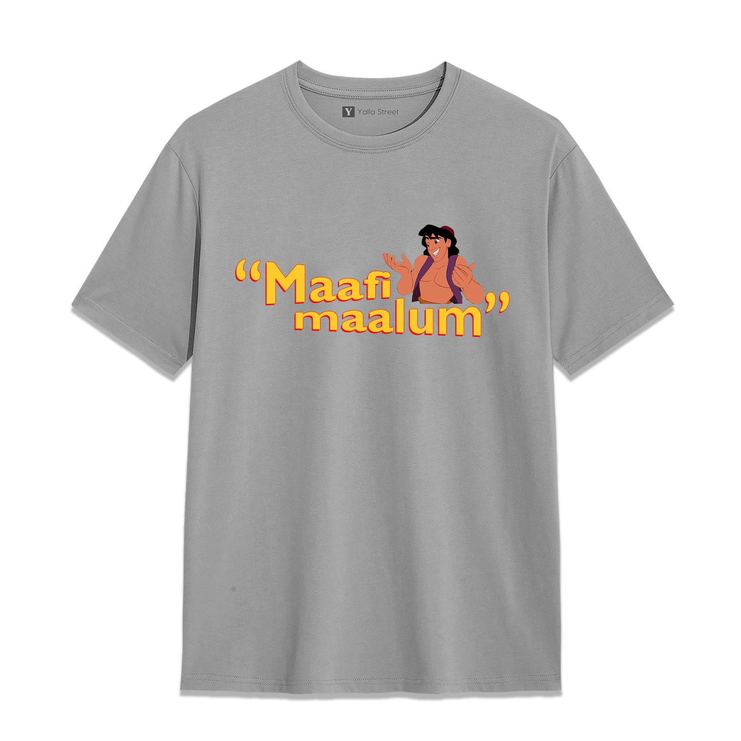 Maafi Maalum Funny Arabic Slang Unisex T-Shirt – Dubai Humor Graphic Tee | Yalla Street