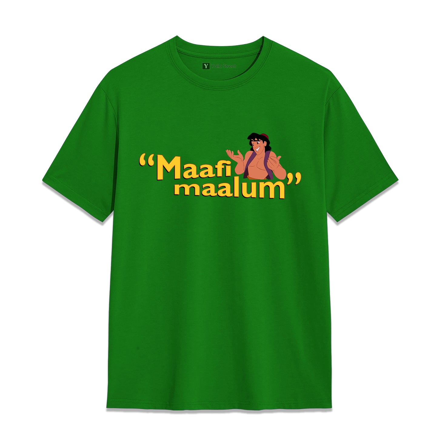 Maafi Maalum Funny Arabic Slang Unisex T-Shirt – Dubai Humor Graphic Tee | Yalla Street