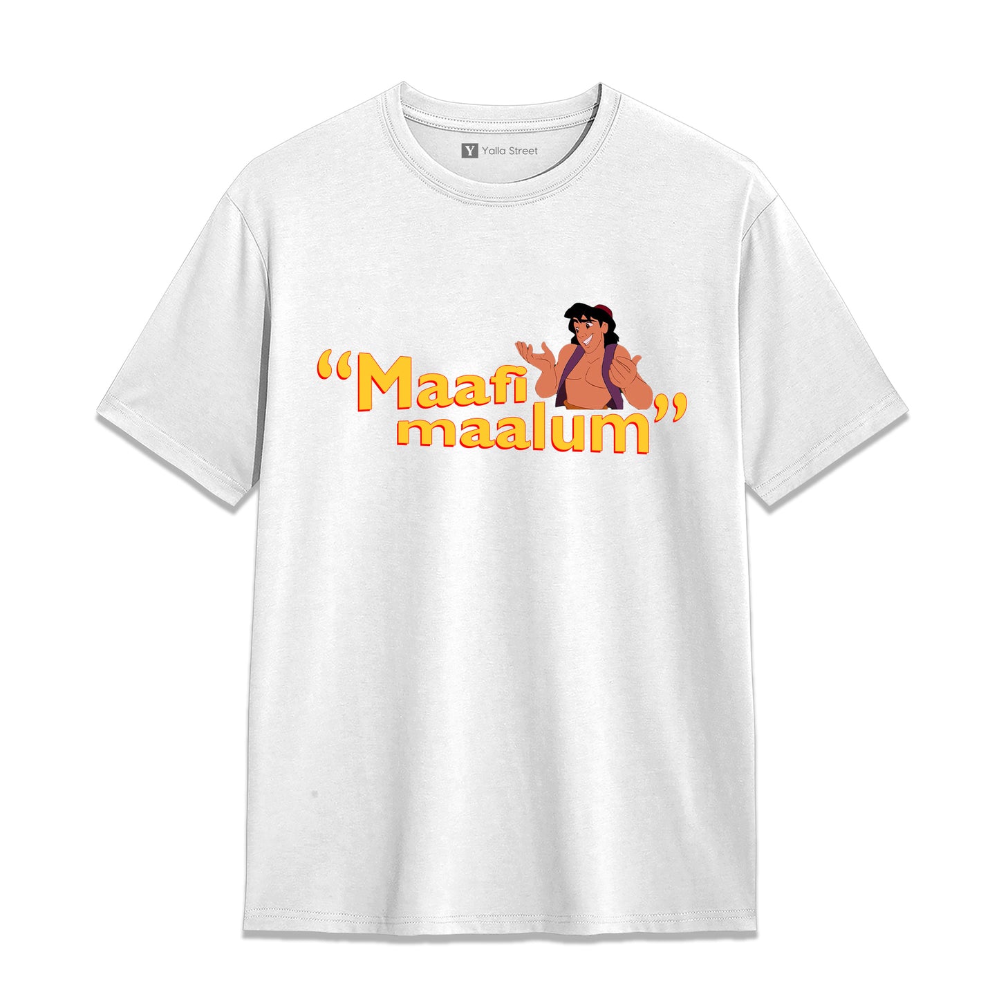 Maafi Maalum Funny Arabic Slang Unisex T-Shirt – Dubai Humor Graphic Tee | Yalla Street