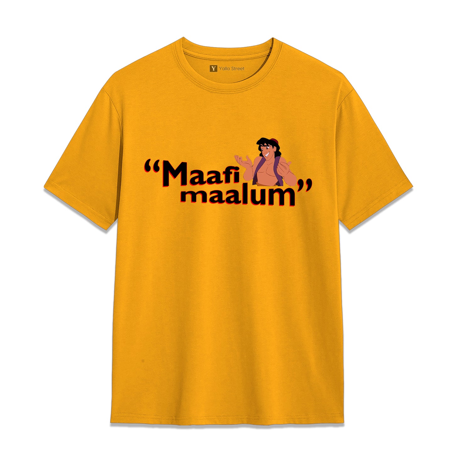 Maafi Maalum Funny Arabic Slang Unisex T-Shirt – Dubai Humor Graphic Tee | Yalla Street
