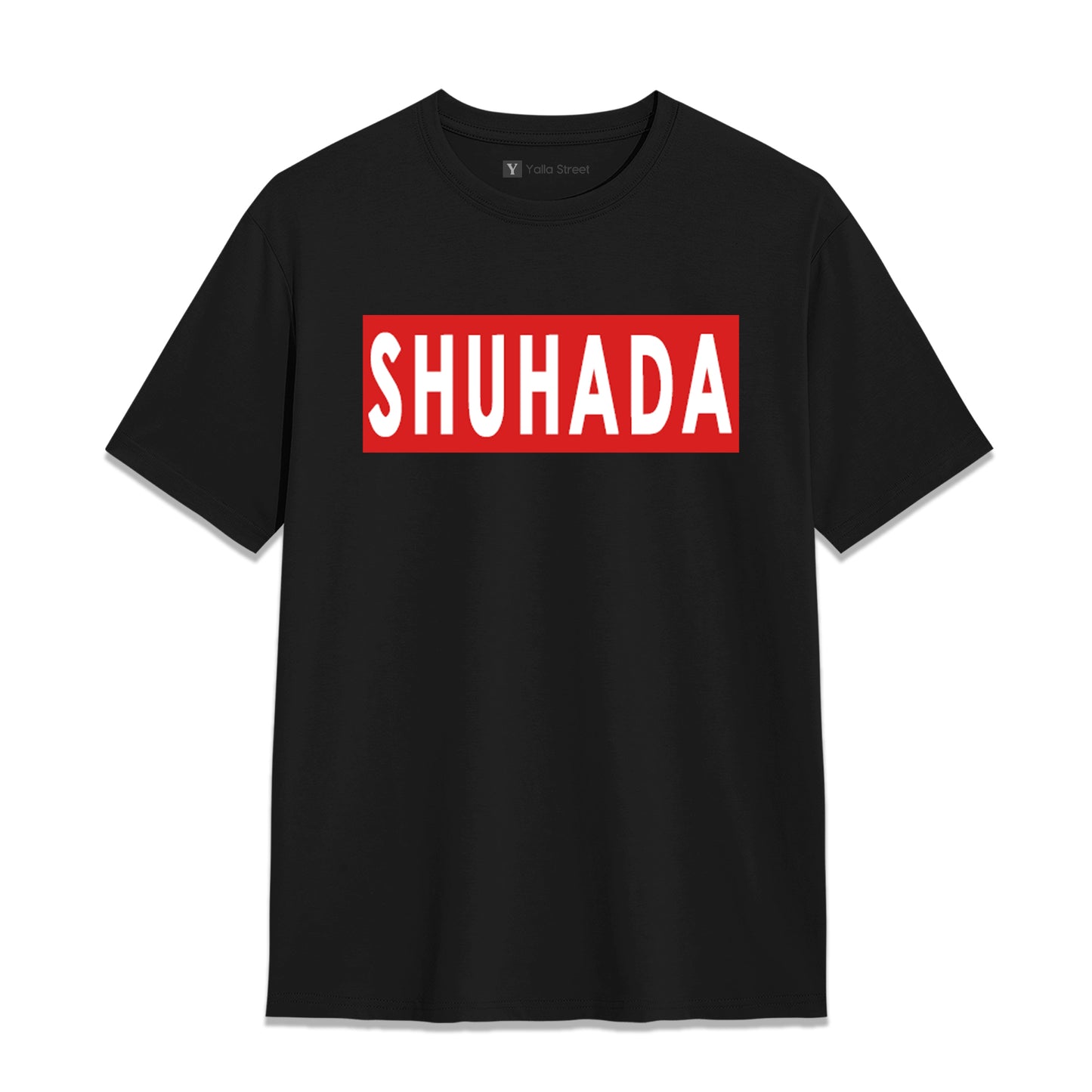 Shuhada Statement T-Shirt – Bold Typography Streetwear Tee | Green Graphic Unisex T-Shirt