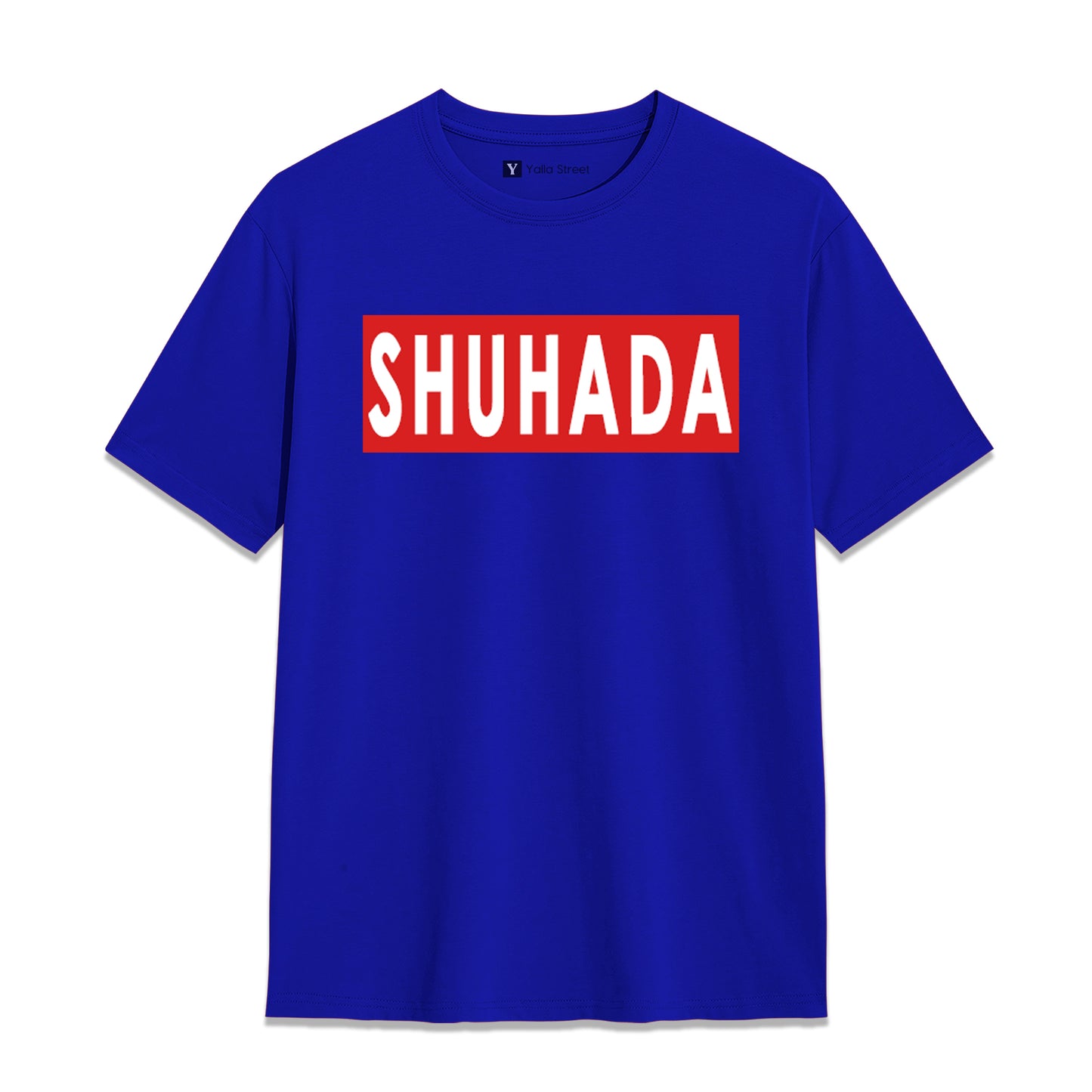 Shuhada Statement T-Shirt – Bold Typography Streetwear Tee | Green Graphic Unisex T-Shirt