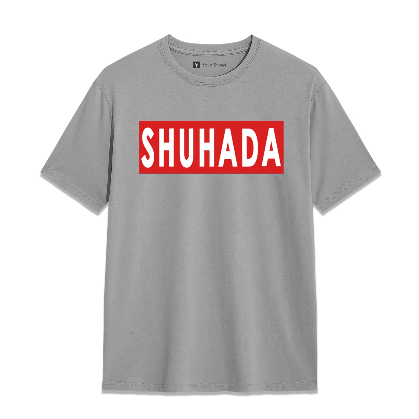 Shuhada Statement T-Shirt – Bold Typography Streetwear Tee | Green Graphic Unisex T-Shirt