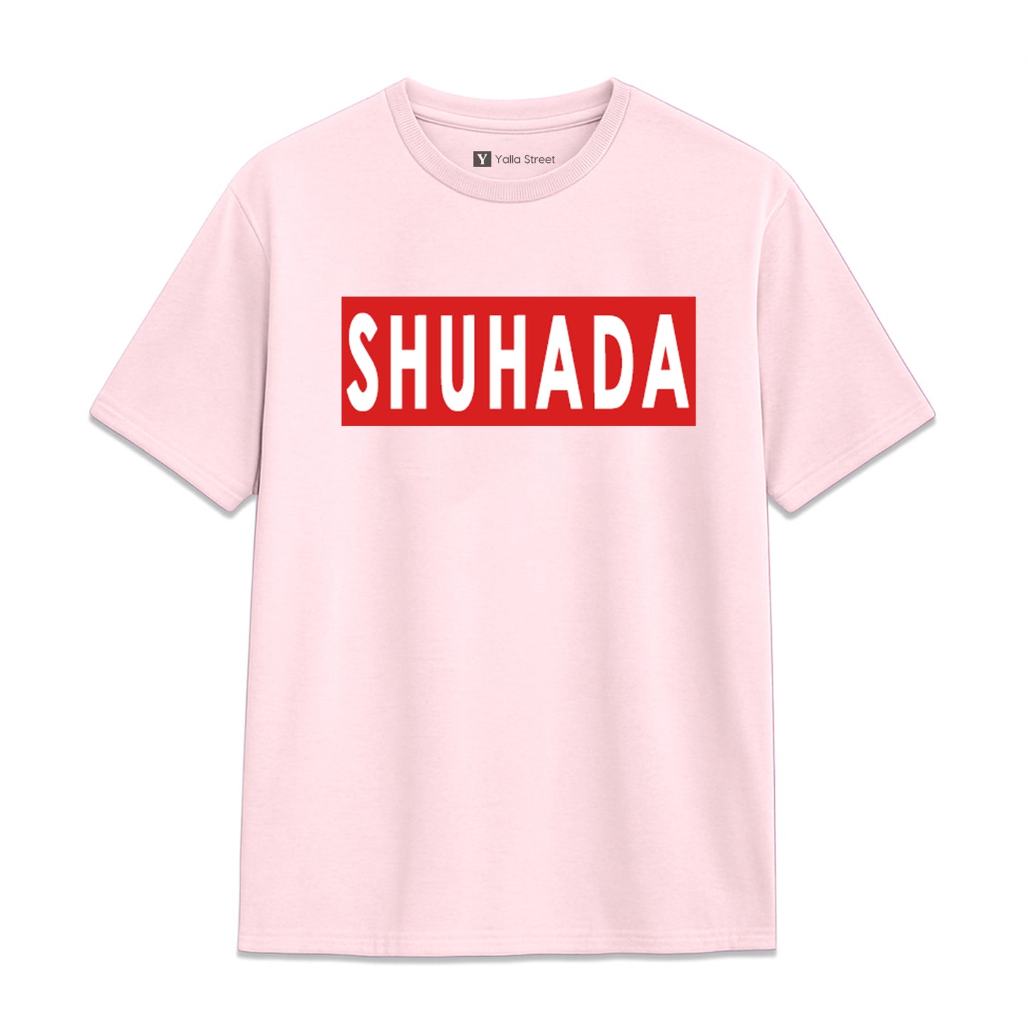 Shuhada Statement T-Shirt – Bold Typography Streetwear Tee | Green Graphic Unisex T-Shirt